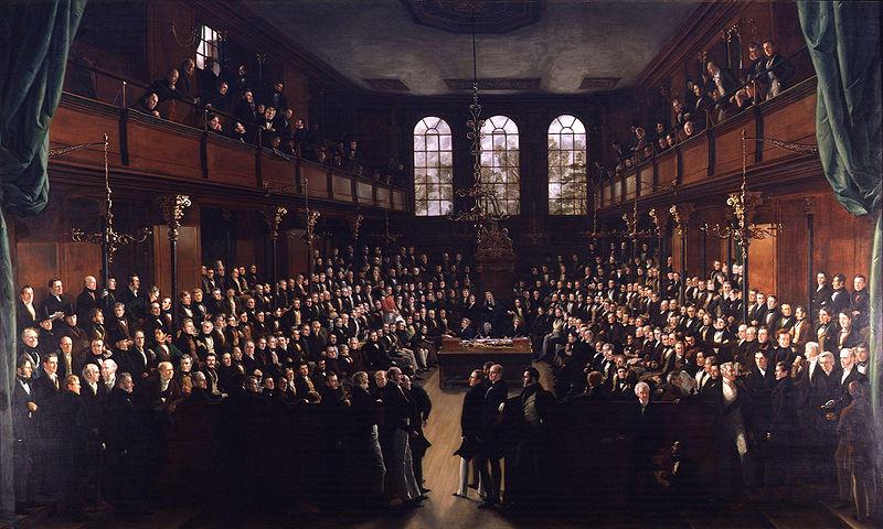 George Hayter The House of Commons oil painting image